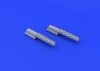 Eduard 672076 Beaufighter Mk. X exhausts 1/72 (AIRFIX)