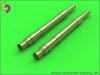 Master AM-32-062 Bf 109 G5 - G14, K armament set (MG 131 tips) & Pitot Tube (1:32)