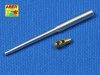 Aber 72L-21 Lufa 8,8cm KwK36 L/56 do późnego czołgu Tiger I / German tank barrel 8,8cm KwK 36 L/56 for (Late model) Tiger I 1/72