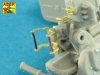 Aber 35L-118 Barrel for Russian 12,7mm heavy machine gun DShK, after WWII version (T-54/55; BTR-60APC) (1:35)