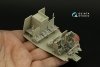 Quinta Studio QD48267 UH-1D 3D-Printed coloured Interior on decal paper (KittyHawk) 1/48
