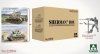 Takom 2195W M4A1(76w)HVSS + M1 Super Sherman + US Army Tank Crewman - Limited Edition Sherman² Box 1/35