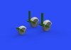 Eduard 648272 Meteor F.8 wheels AIRFIX 1/48