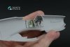 Quinta Studio QD48496 F-82E Twin Mustang 3D-Printed coloured Interior on decal paper (Modelsvit) 1/48