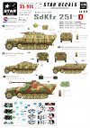 Star Decals 35-914 Eastern front Sdkfz 251 Ausf D 1/35