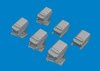 Eduard 6481119 UH-60 flare dispensers PRINT ICM 1/48