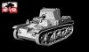 First To Fight PL108 Francuski Czołg Rozpoznawczy AMR 35 ZT 1b 1/72