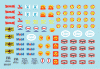 Star Decals 35-C1217 Oil Drum markings 1/35