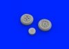 Eduard 648421 Tempest Mk. V wheels late 1/48 EDUARD