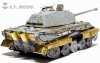 E.T. Model E72-020 WWII German KING TIGER (Porsche Turret) For DRAGON 7254 1/72