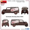MiniArt 38066 TEMPO A400 LIEFERWAGEN. BAKERY VAN 1/35