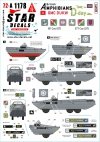 Star Decals 72-A1178 D-Day DUKW. British Amphibians # 3. 101 Coy (GT) and 377 Coy (GT) RASC. 1/72