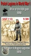 ToRo Model 35F110 Legiony Polskie - Ułan II Brygady 1916 / Polish Legions in World war I - Uhlan of the II Brigade 1916 1/35