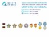 Quinta Studio QM35013 Soviet Navy orders and badges (1942-1945) 1/35