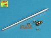 Aber 35L-140 German 88 mm Pak 43/1 L/71 Barrel for Elefant (1:35)
