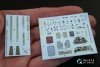 Quinta Studio QD32047 Bf 109E-1 3D-Printed & coloured Interior on decal paper (for Eduard kit) 1/32