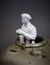 Panzer Art FI35-173 British Sherman tank commander 1/35