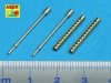 Aber 25L-01 Set of 2 Turned U.S barrels for Browning M-1919 A4 with two part muzzle (1:25)