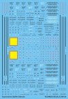 Techmod 24014 Spitfire Stencils (1:24)