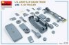 MiniArt 35418 US ARMY K-51 RADIO TRUCK WITH K-52 TRAILER. INTERIOR KIT 1/35