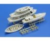 Eduard 53104 USS Arizona part 3 - life boats TRUMPETER 1/200