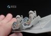 Quinta Studio QD48032 F-16D 3D-Printed & coloured Interior on decal paper (for Hasegawa kit) 1/48