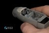 Quinta Studio QD48214 F-15C PAD-upgraded 3D-Printed & coloured Interior on decal paper with resin parts (GWH) 1/48