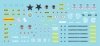 Star Decals 72-A1042 Vietnam 1. M24 Chaffee, M41 Walker Bulldog and M48A3 Patton inSouth Vietnamese army 1/72
