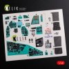 KELIK K48092 Mi-24D (Hind-D) interior 3D decals for Trumpeter kit 1/48