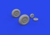 Eduard 632198 MC.202 wheels Italeri 1/32