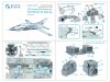 Quinta Studio QDS+32229 Tornado IDS German 3D-Printed & coloured Interior on decal paper (Italeri) (Small version) (with 3D-printed resin parts) 1/32