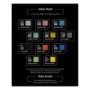 DSPIAE MKM-07 Gun Metal Soft Tipped Marker Pen