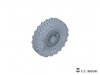 E.T. Model P35-158 U.S.Army Stryker Armored Vehicle Sagged Wheels For TRUMPETER Kit 1/35