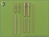 Master AM-48-018 Fw 190 A6 armament set (MG 17 barrel tips, MG 151 barrels, MG 151 fairings) & Pitot Tube (1:48)