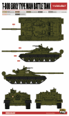 Modelcollect UA72193 Soviet T-80 Main Battle Tank 1970S-1990S N in1 1/72