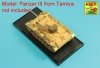 Aber 48A31 Grilles for Pz.Kpfw. III & Stug III Fit to Tamiya models: 32540; 32524; 32525; 32543; 1/48