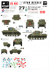 Star Decals 35-862 27th Armoured Brigade #3 1/35