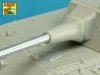 Aber 72L-71 Germ.88 mm Kw.K. 43 L/71 E-50 Barrel (one part) (1:72)