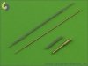 Master AM-48-052 Me-163A Komet - armament set (MG 151 barrel tips) & Pitot Tube (1:48)
