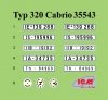 ICM 35543 Typ 320 (W142) Cabriolet B German Passenger Car 1/35