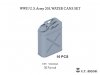 E.T. Model P35-325 WWII U.S.Army 20L WATER CANS SET 1/35