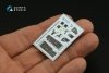 Quinta Studio QD48012 Mitsubishi F-2A 3D-Printed coloured Interior on decal paper (Hasegawa) 1/48