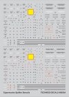 Techmod 48093 - Supermarine Spitfire I-XVI Stencils (1:48)