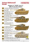 Techmod 35006 - Pz.Kpfw.VI Tiger Ausf.E (Mid Production Model) (1:35)