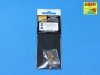 Aber 16103 Turned imitation of Hexagonal bolts 1,55mm x 30pcs. (1:16)