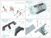 Quinta Studio QD32120 Fw 190 A-8/A-9 3D-Printed & coloured Interior on decal paper ( Revell ) 1/32