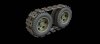 Panzer Art RE35-448 Studebacker wheels with mud tracks 1/35