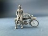 Copper State Models F35-055 Werner Voss posing with a motorcycle ( Motorcycle not included) 1/35