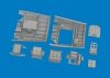 Eduard 6481066 P-40E radio compartment PRINT Eduard 1/48