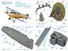 Quinta Studio QD32085 Albatros D.V 3D-Printed & coloured Interior on decal paper (Wingnut Wings) 1/32